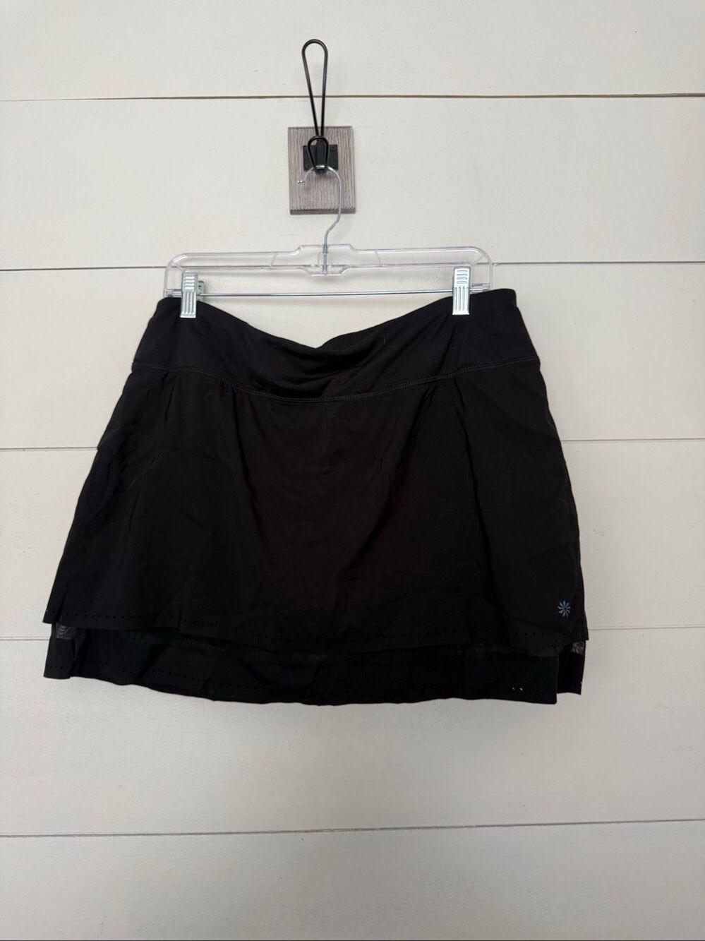 Athleta Women’s Large Black Laser Cut Skort Athletic